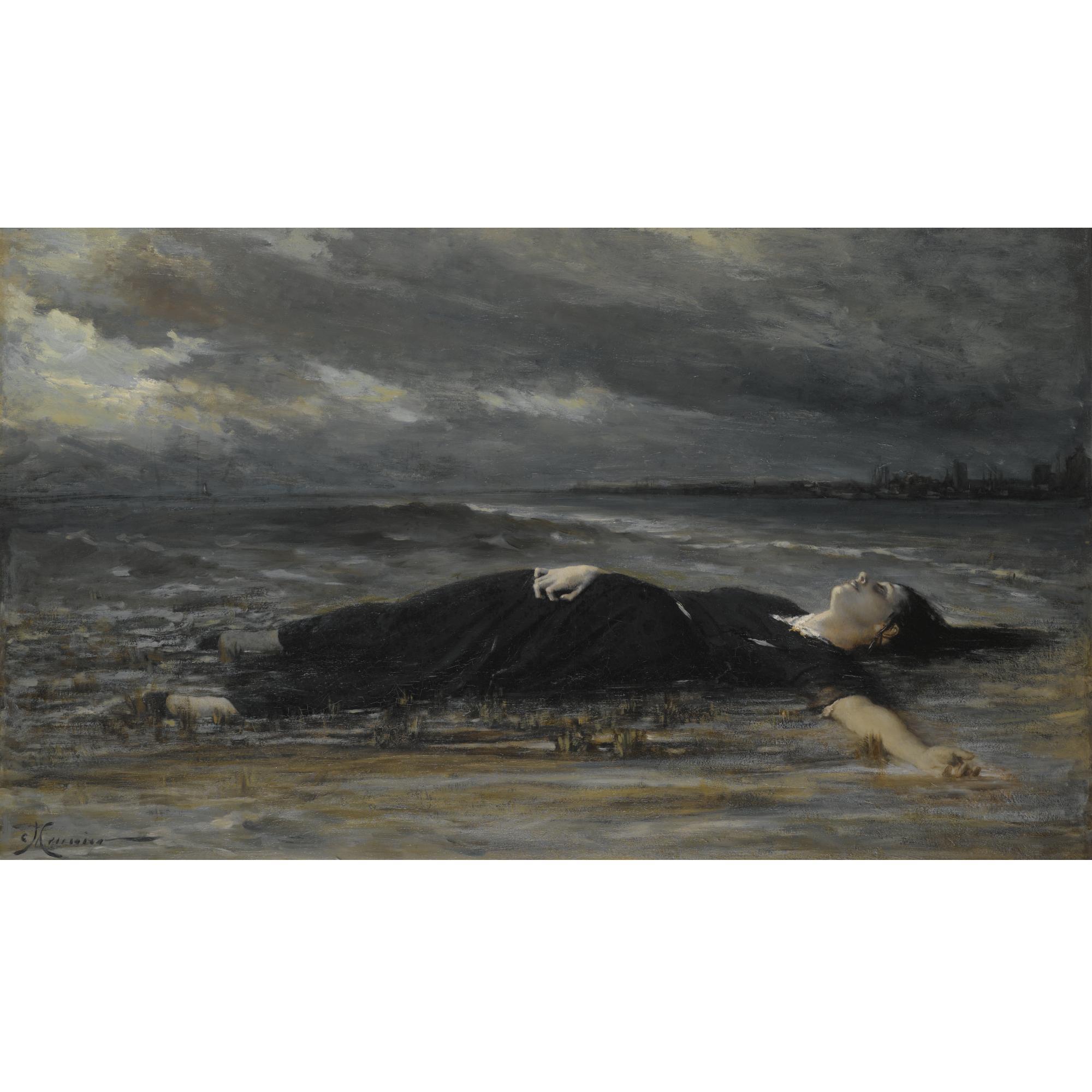 Constantin Meunier - Belgian Ophelie