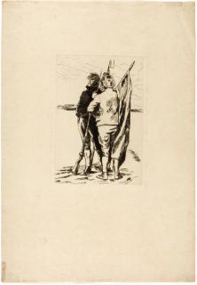 Constantin Meunier - Groupe de Paysans armés.