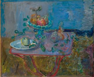 Constantin Terechkovitch - Nature morte aux pommes et aux poires