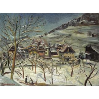 Constantin Terechkovitch - Paysage De Neige