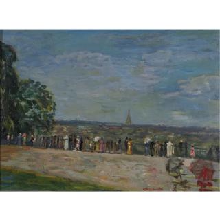 Constantin Terechkovitch - Vue De Parc De Saint Cloud