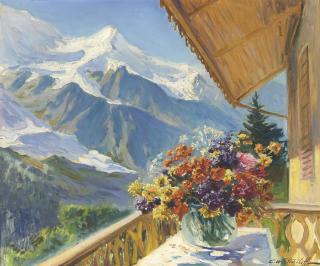 Constantin Westchiloff - Mont Blanc, Switzerland