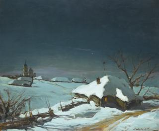 Constantin Westchiloff - Winter Landscape