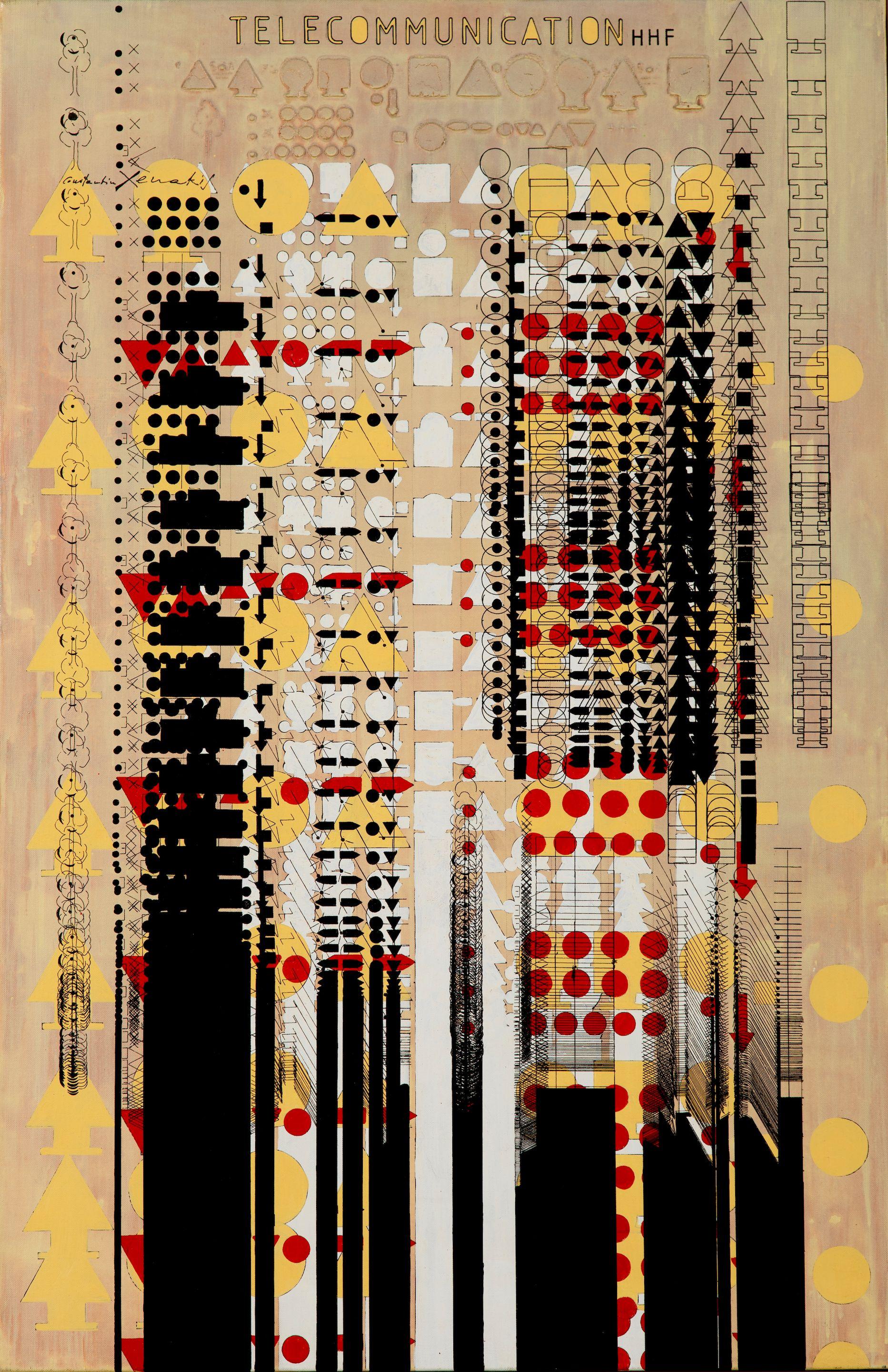 Constantin Xenakis - Telecommunication HHF / Commandements HHG