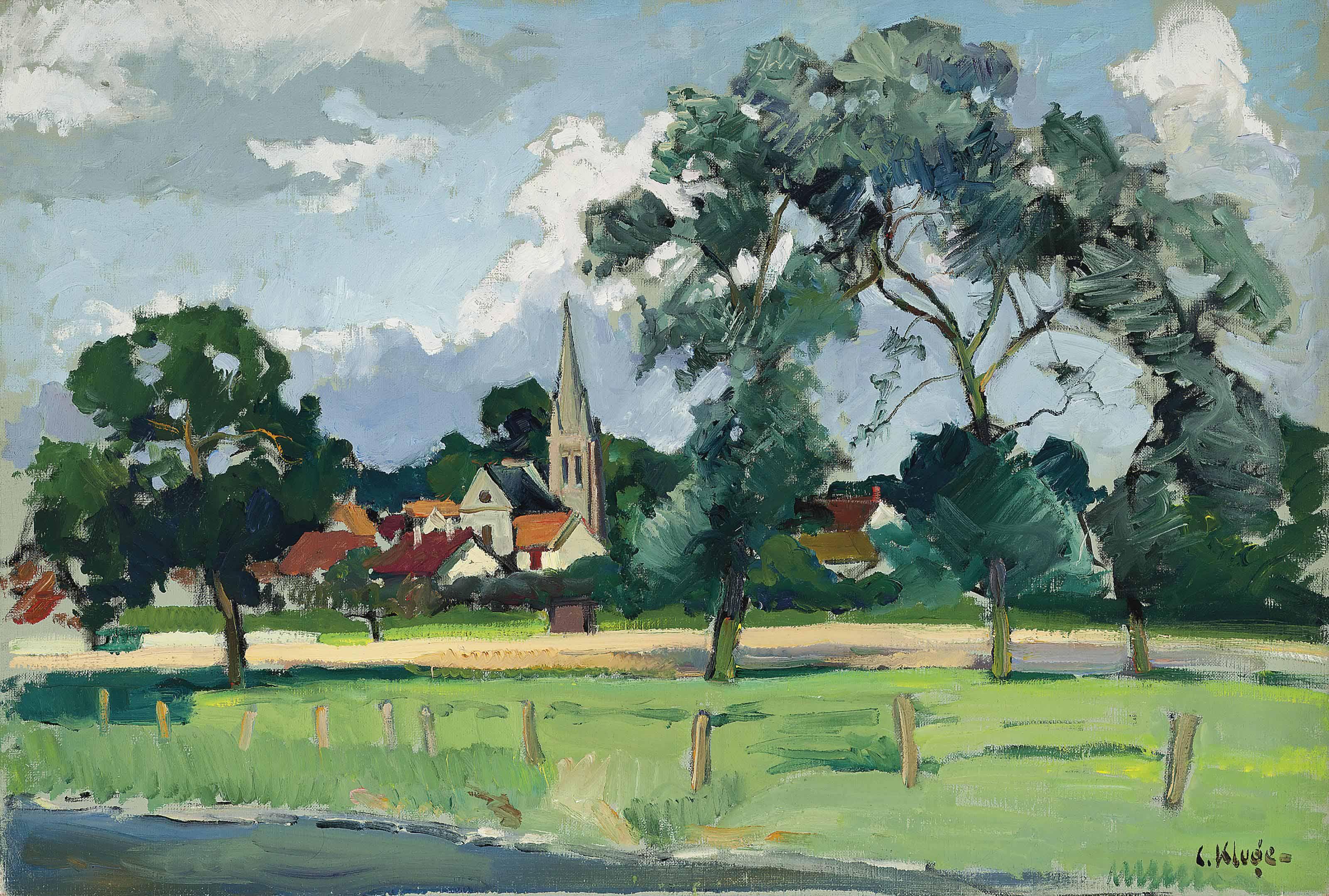 Constantine Kluge - Vue De L\'Église