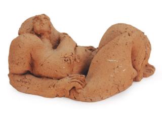 Constantino Nivola - Reclining nude