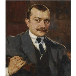 Constantinos Parthenis - Greek Self Portrait