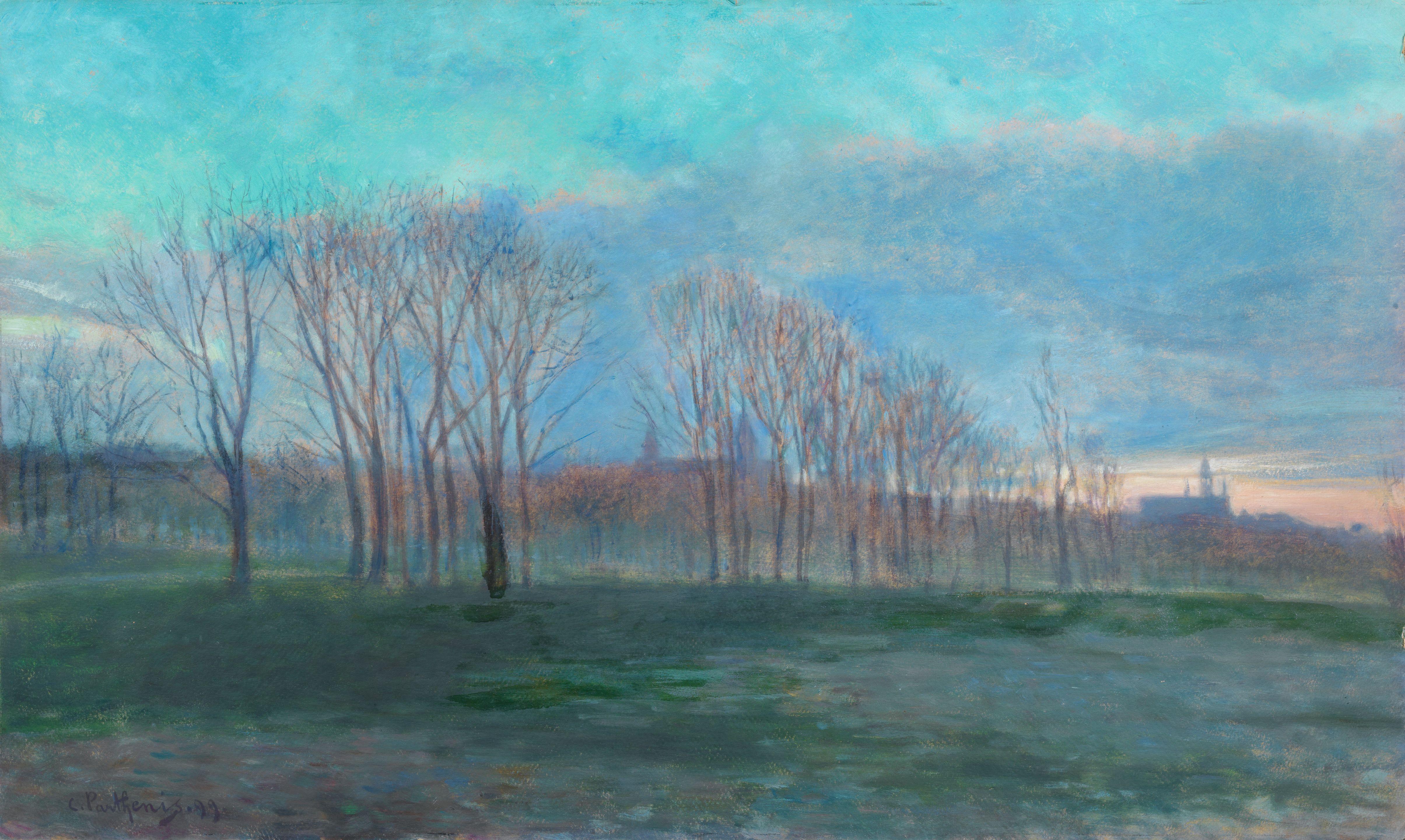 Constantinos Parthenis - Landscape, 1899