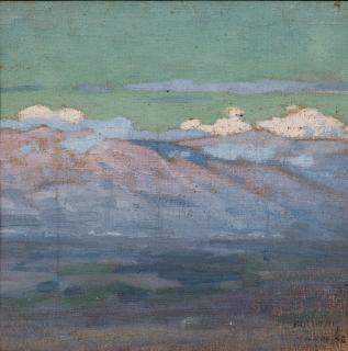 Constantinos Parthenis - Mountaneous Landscape, Macedonia