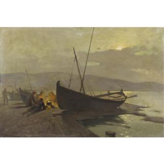 Constantinos RomanidesGreek - Campfire On The Shore