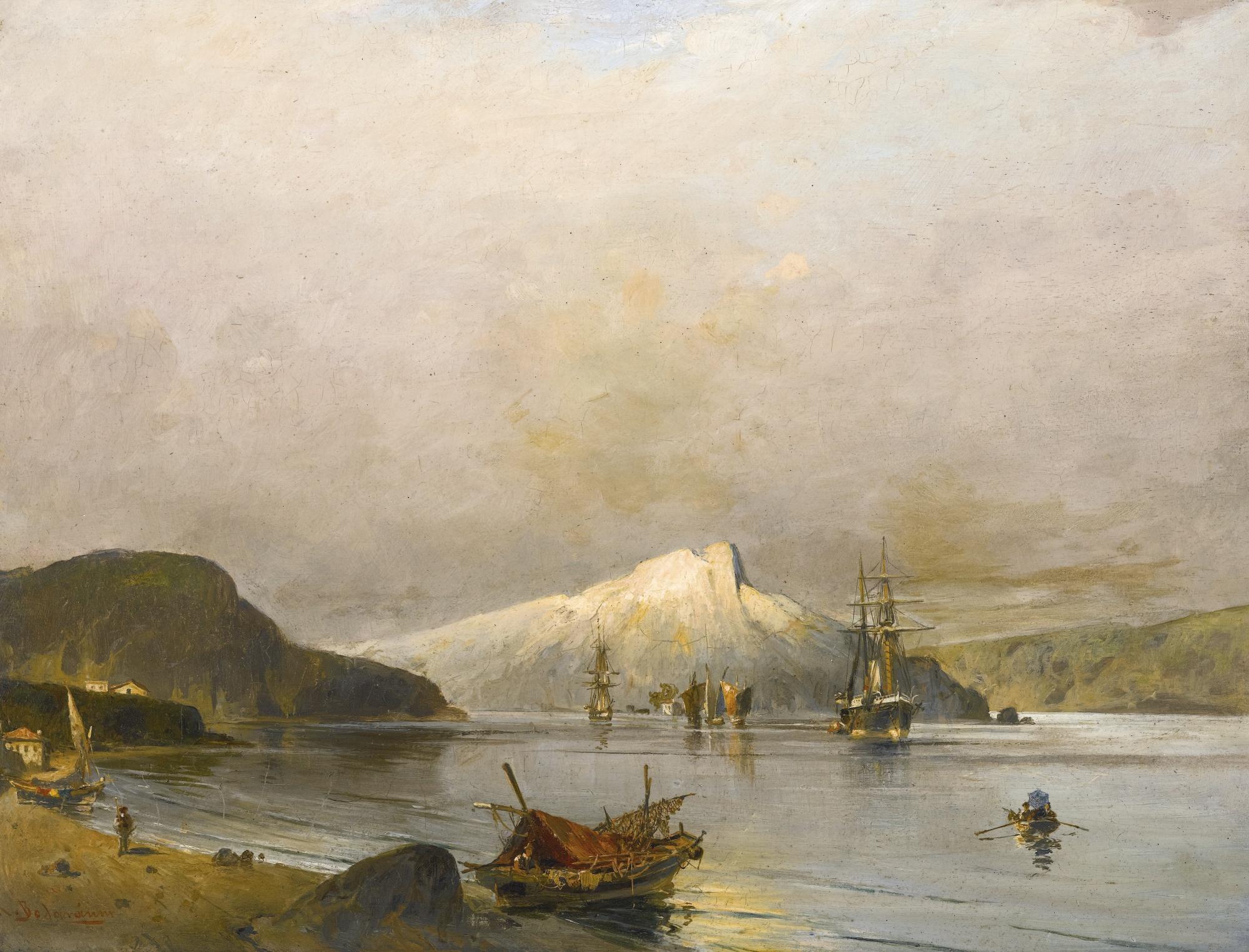 Constantinos Volanakis - Greek a Coastal Bay