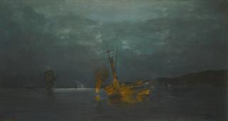 Constantinos Volanakis - Greek pyrophani - Firefishing