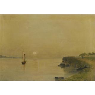 Constantinos Volanakis - Greek Sunset