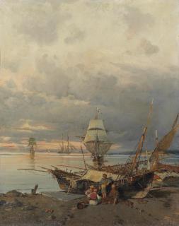 Constantinos Volanakis - Sur la côte