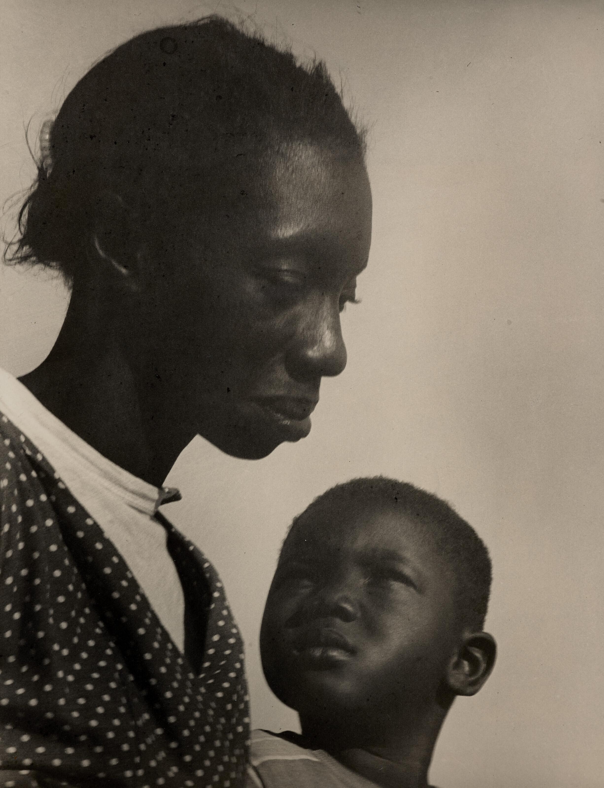 Consuelo Kanaga - Mother and Son (The Question, Florida), 1950