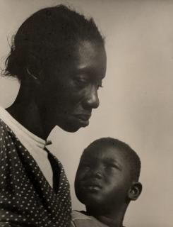 Consuelo Kanaga - Mother and Son (The Question, Florida), 1950