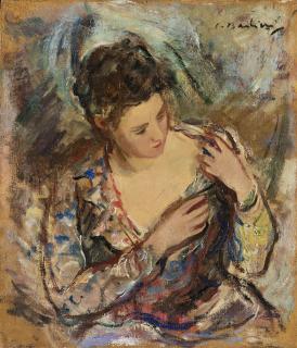 Contardo Barbieri - Ritratto di giovane donna