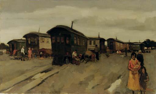 Cor Noltee - A gipsy camp