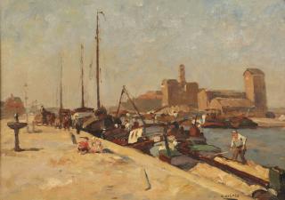 Cor Noltee - Along a quay