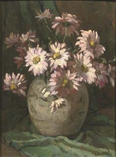 Cor Noltee - Chrysanthemums In A Vase