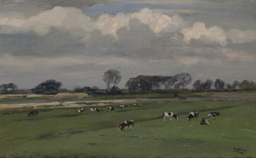 Cor Noltee - Grazing cows