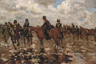 Cor Noltee - horseartillery the \'Gele Rijders\'