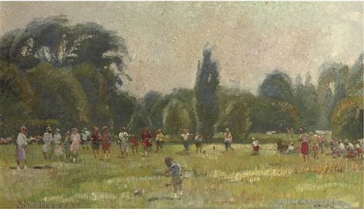 Cor Noltee - In the park on a sunny day