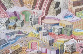 Corinne Wasmuht - Ohne Titel (Mappe mit 5 Arbeiten)