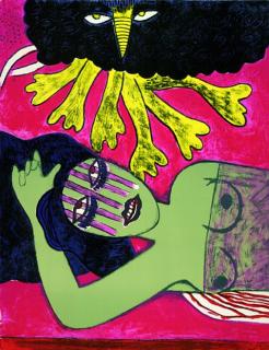 Corneille - 3 Bll.: La belle et la bête. Visage de chat. L\'oiseau bleu