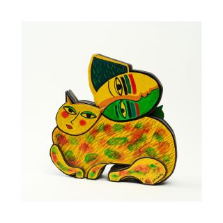 Corneille - Chat et femme sur l\'herbe