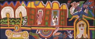 Corneille - Panoramique du quartier rose