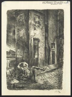 Corneille - Petite rue dans Paris, 1943