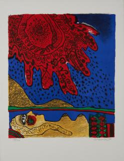 Corneille - Plate from the portfolio Ollintonatiuh