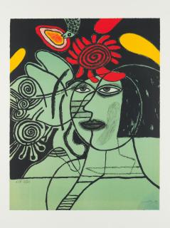 Corneille - Portrait De Femme, 1991