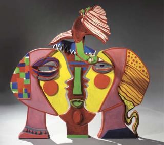 Corneille - Sculpture sur bois d (in four parts)