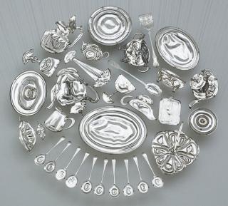 Cornelia Parker - Thirty Pieces of Silver (exhaled)--Hip Flask