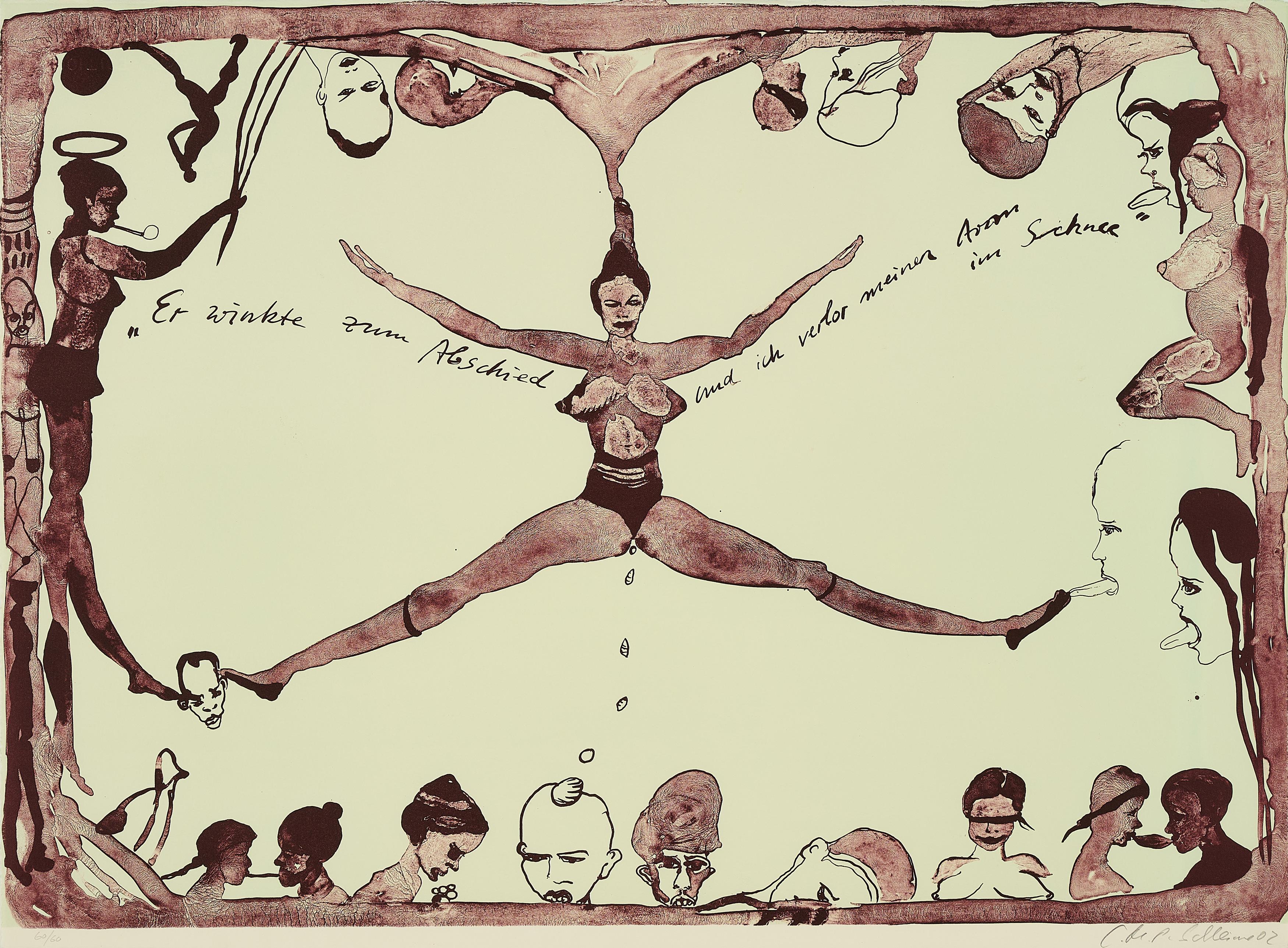 Cornelia Schleime - Er winkte zum Abschied und ich verlor meinen Arm im Schnee.