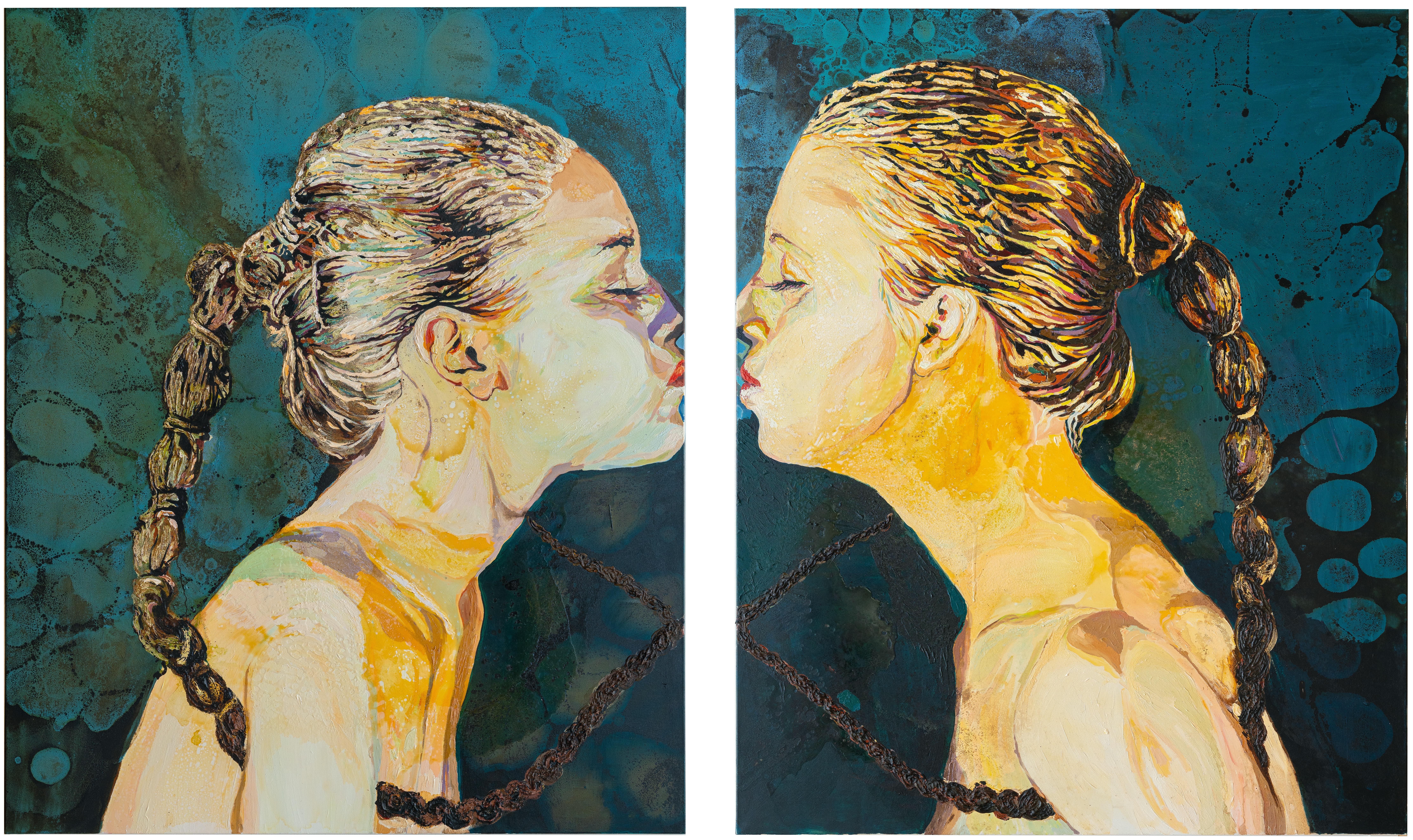 Cornelia Schleime - Lippen scheiteln Dunkelheit