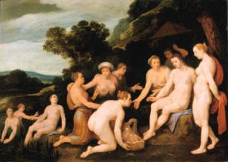 Cornelis Cornelisz. van Haarlem - The Finding of Moses