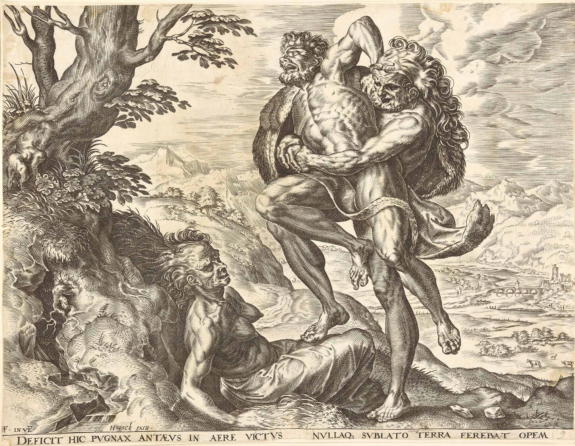 Cornelis Cort - 5 Bll. aus: Die Taten des Herkules.