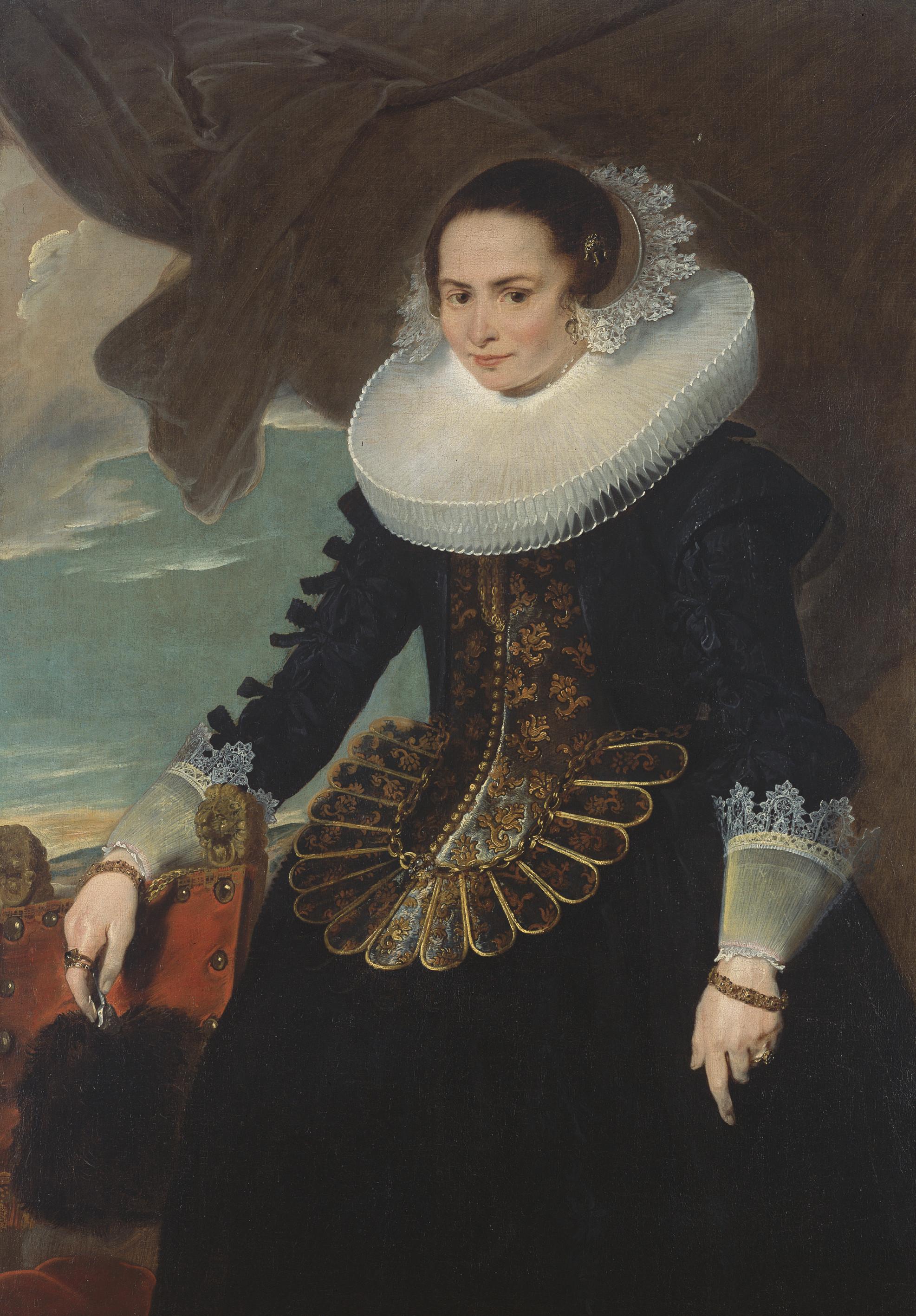 Cornelis de Vos - Portrait de dame