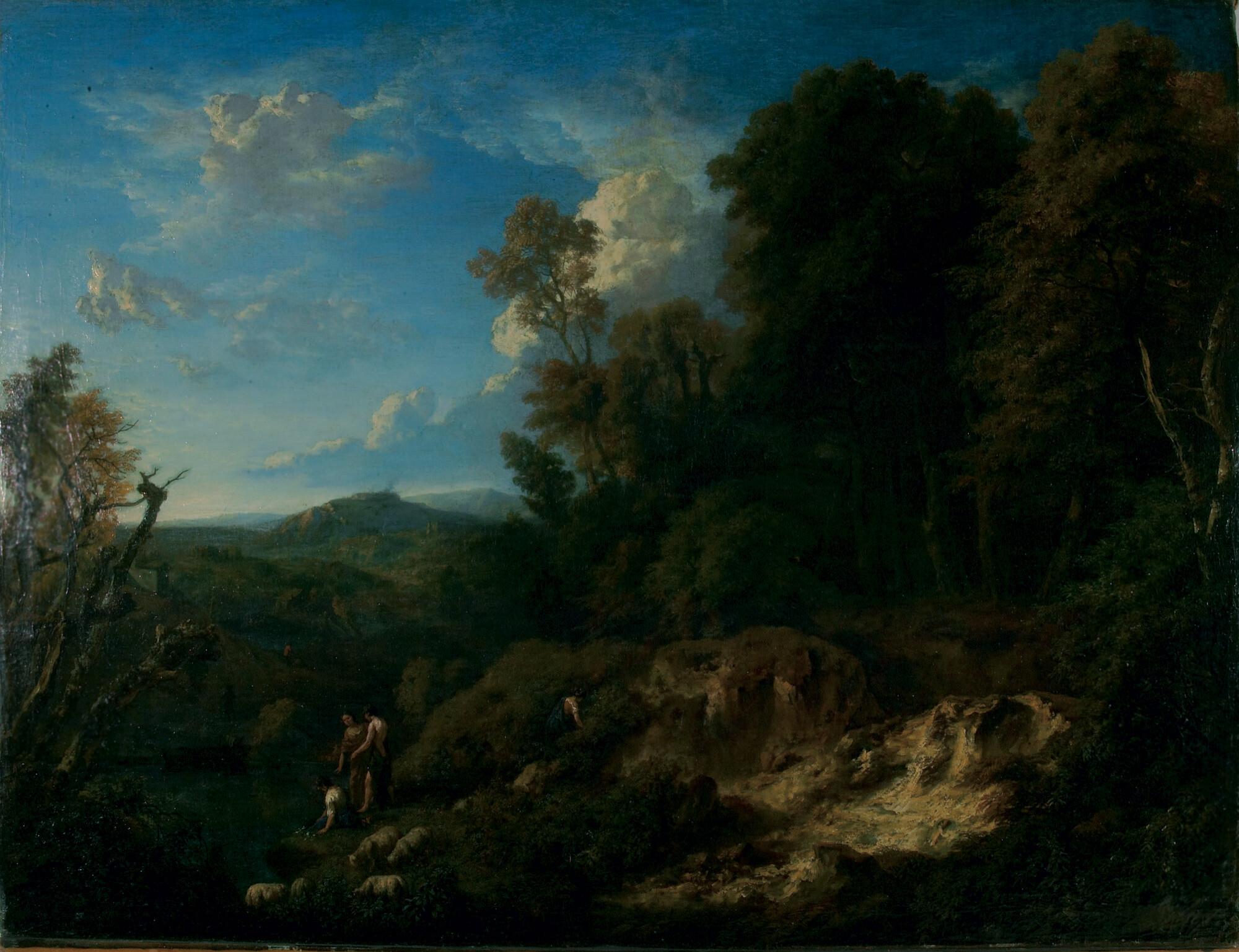 Cornelis Huysmans - Arkadische Landschaft.