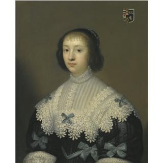 Cornelis Jonson Van Ceulen - Portrait Of Margaret, Lady Hungerford (1596-1648)