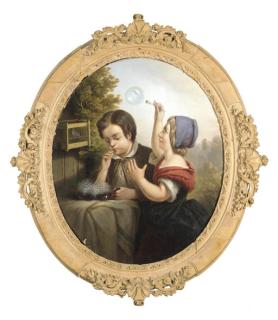 Cornelis Kimmel - Blowing Bubbles