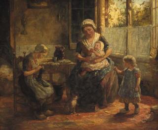 Cornelis Koppenol - Happy family