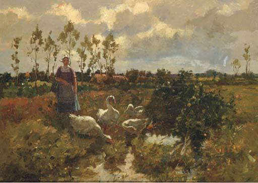Cornelis Koppenol - Minding the geese