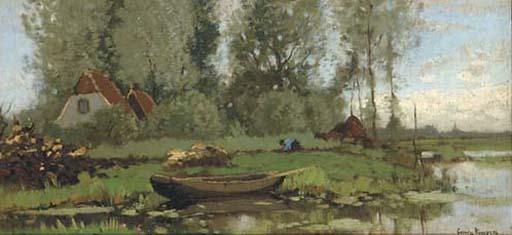 Cornelis Kuypers - A peat digger at work