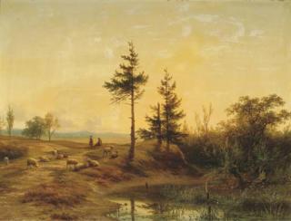 Cornelis Lieste - An Extensive Heath Landscape