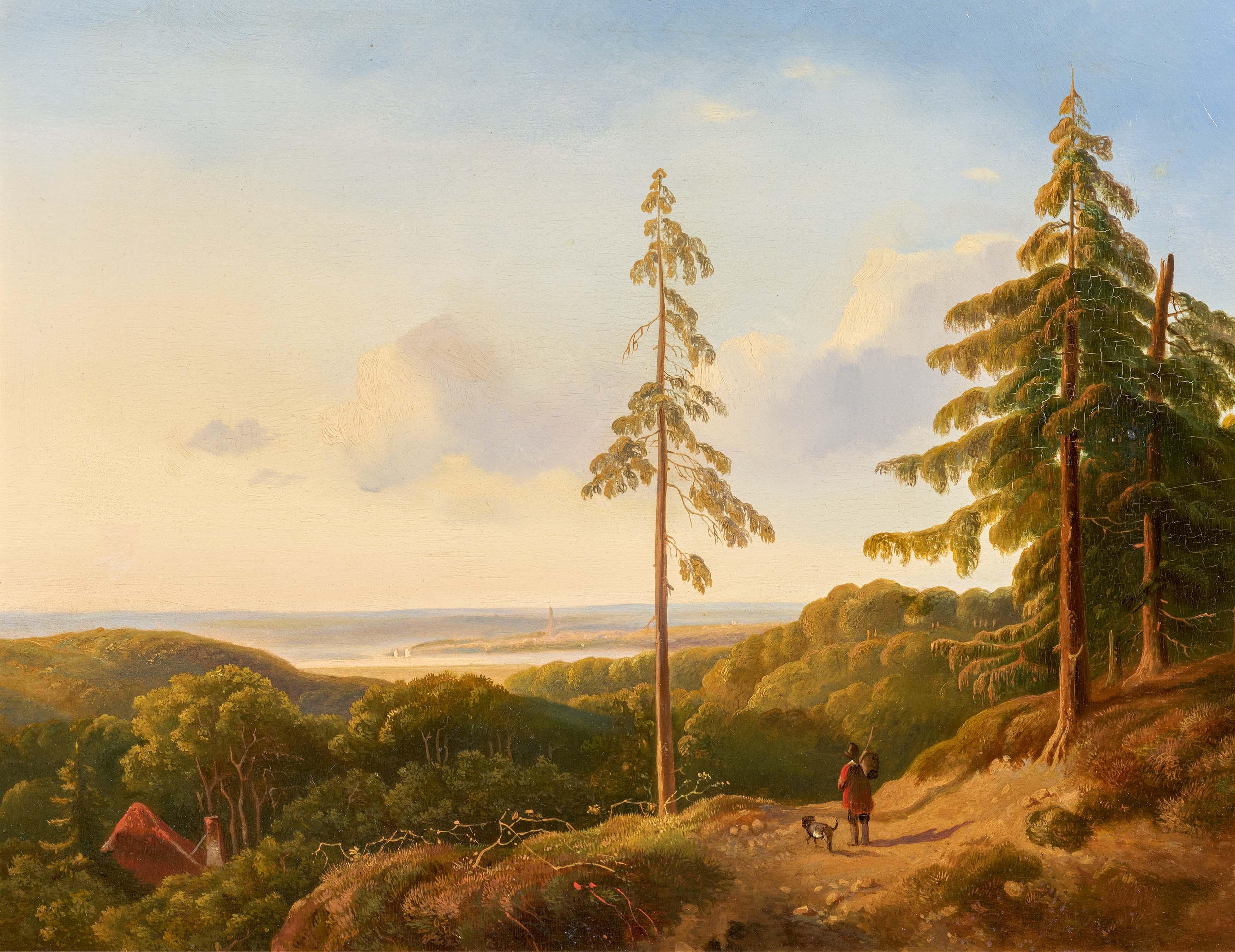 Cornelis Lieste - Weiter Blick ins Land.