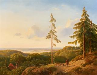 Cornelis Lieste - Weiter Blick ins Land.